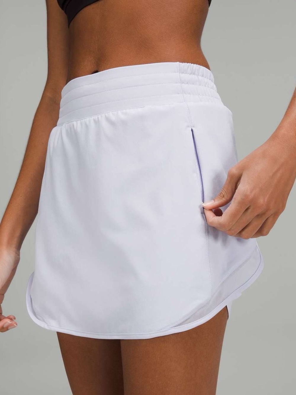 Lululemon Hotty Hot High-Rise Skirt in Pastel Blue